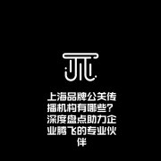 上海品牌公关传播机构有哪些？深度盘点助力企业腾飞的专业伙伴