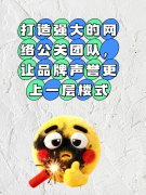 打造强大的网络公关团队，让品牌声誉更上一层楼